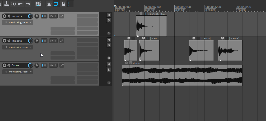 create fx track gif